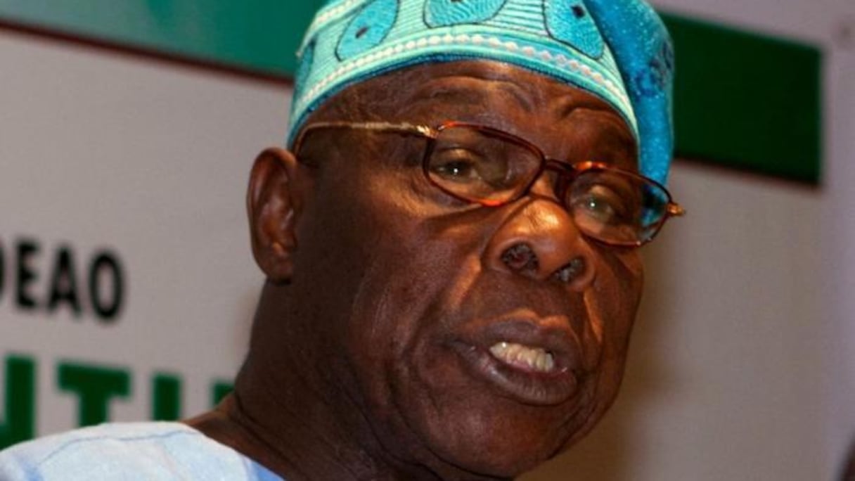 Olusegun Obasanjo, émissaire de l'Union africaine (UA).
