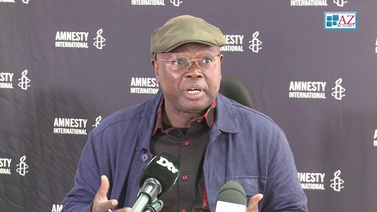 Alioune Tine, président du Rassemblement africain des droits de l'homme, représentant d'Amnesty International en Afrique de l'Ouest