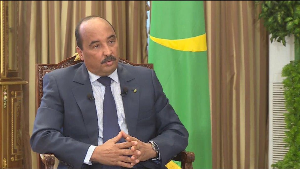 Mohamed ould Abdel Aziz, président de la République islamique de Mauritanie.