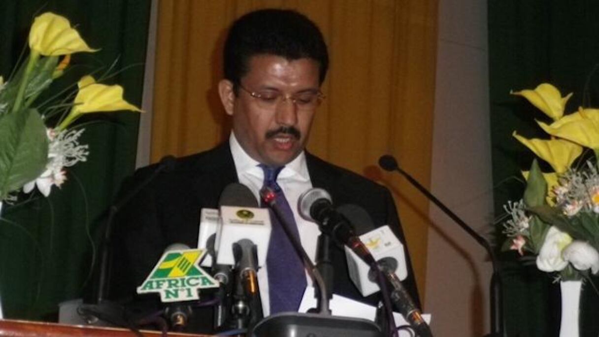 Mohamed Abdallah Ould Oudaâ, ex Administrateur directeur général de la SNIM nommé ministre de l'Hydraulique et de l'assainissement.