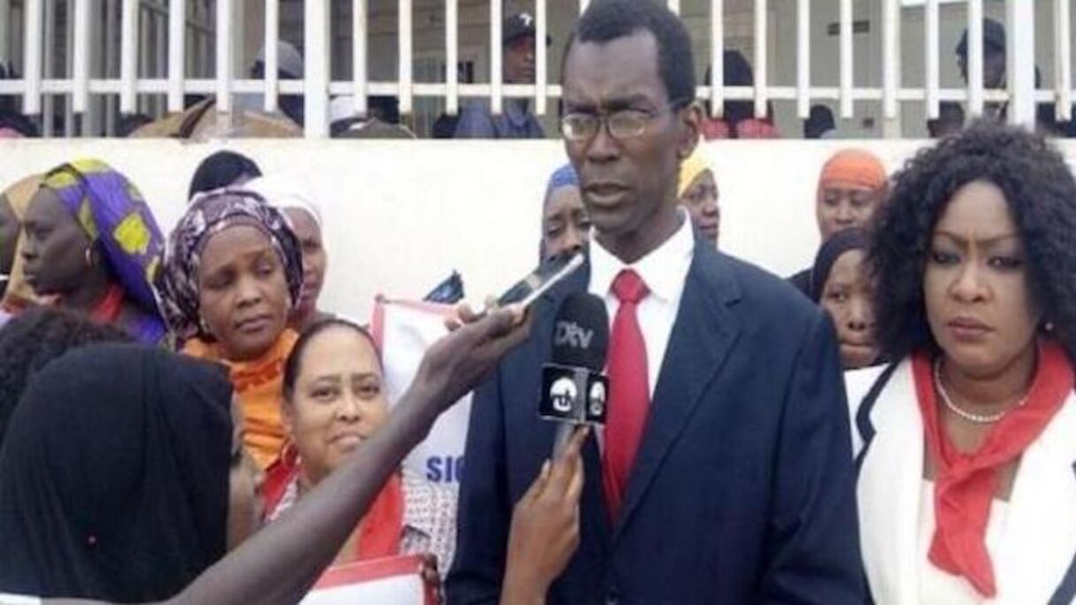 Me Aya Boun Malcik Diop, SG du syndicat des travailleurs de la justice.