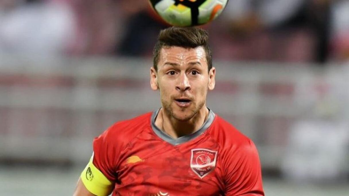 L’attaquant international tunisien Youssef Msakni.