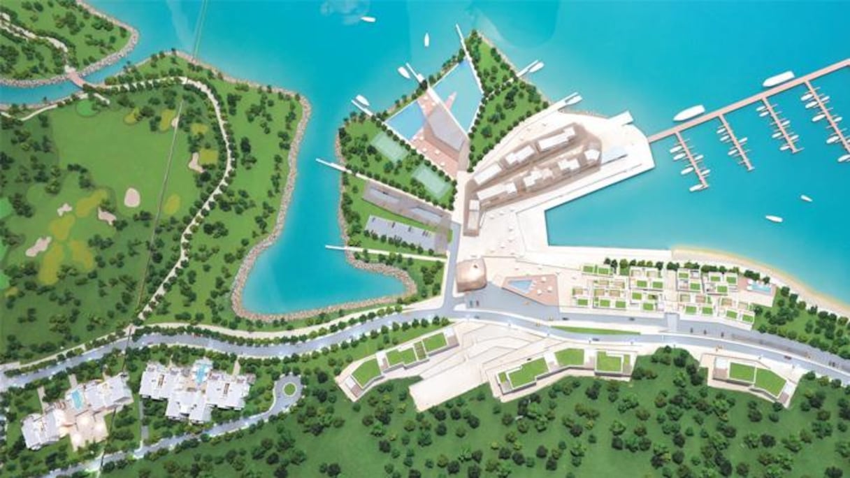 La future Baie de Cocody.