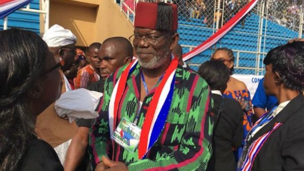 L'ancien chef de guerre Prince Johnson.