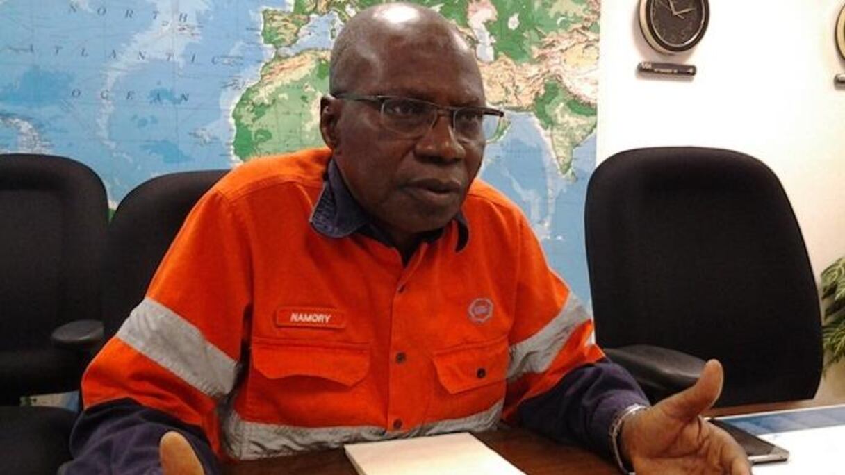 Namory Condé, directeur général de la Compagnie des bauxites de Guinée (CBG).