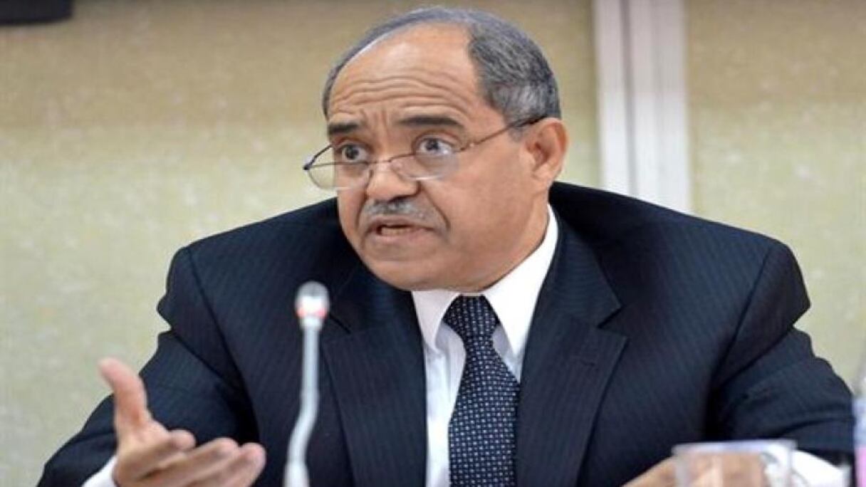 Mohamed Laksaci, ex-gouverneur de la Banque d'Algérie.