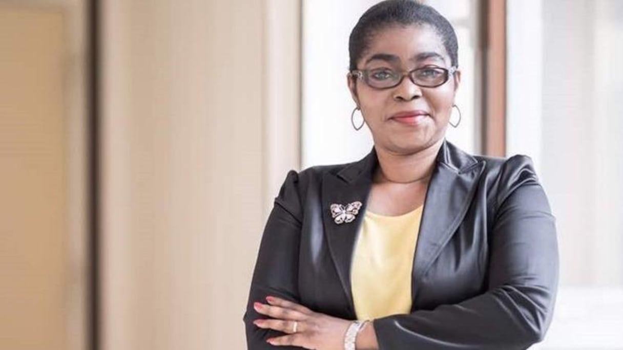 Rose Christiane Ossouka Raponda, première femme nommée cheffe du gouvernement du Gabon.