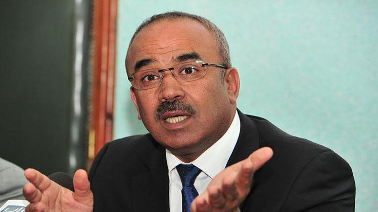 Noureddine Bédoui, ministre de l'Intérieur algérien.