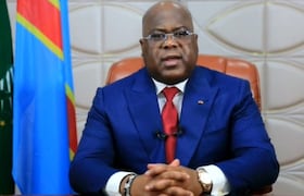 Félix Tshisekedi, président de la République démocratique du Congo et président en exercice de l'Union africaine.