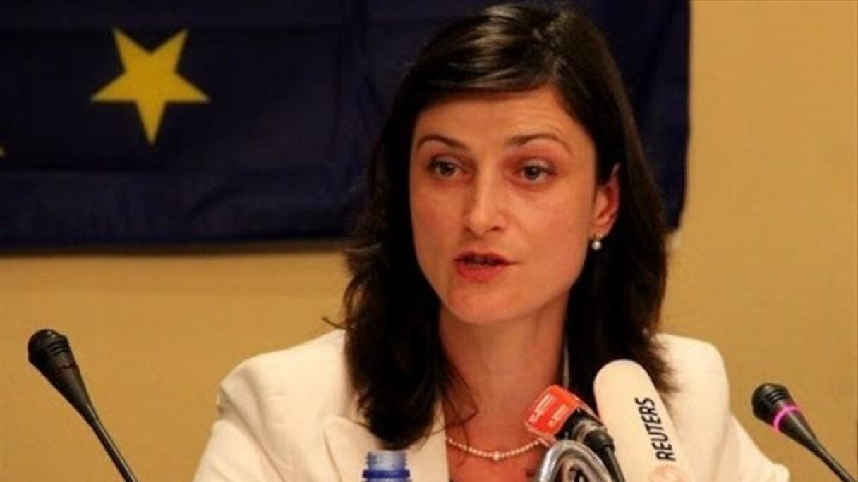 Mariya Gabriel, observatrice en chef de l'Union européenne pour l`élection présidentielle gabonaise du 27 août 2016.
