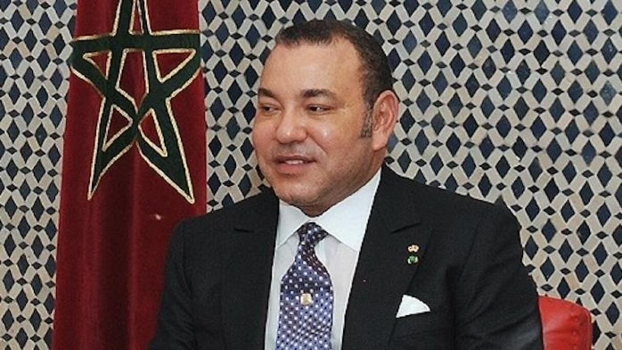 Mohammed VI, roi du Maroc.