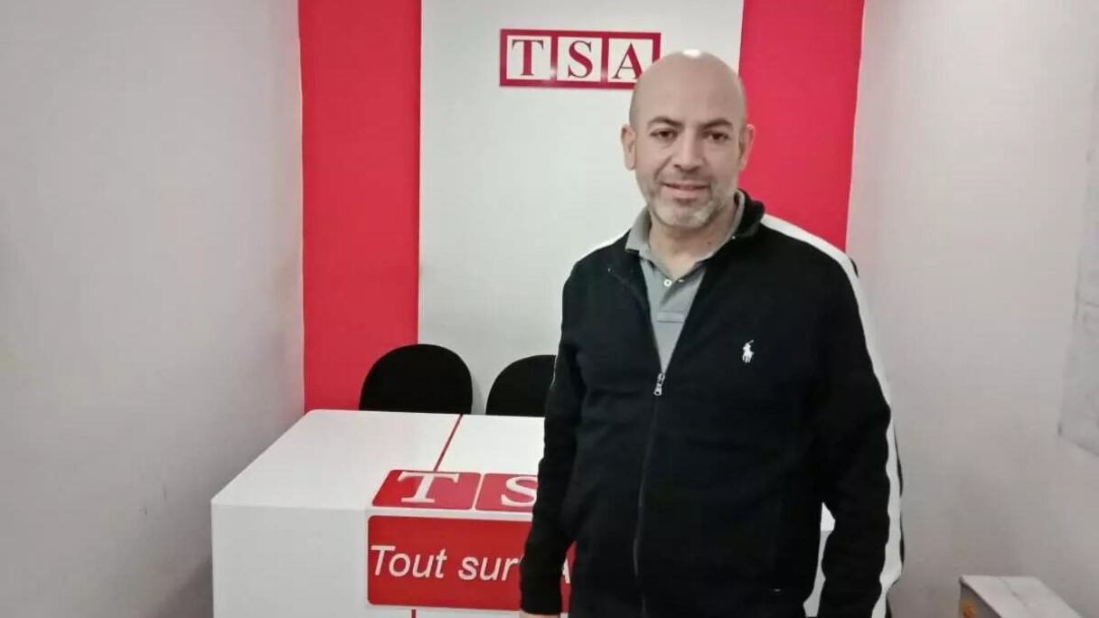 Abdelhamid Guemache, directeur de publication du site d'information Tout sur l'Algérie.