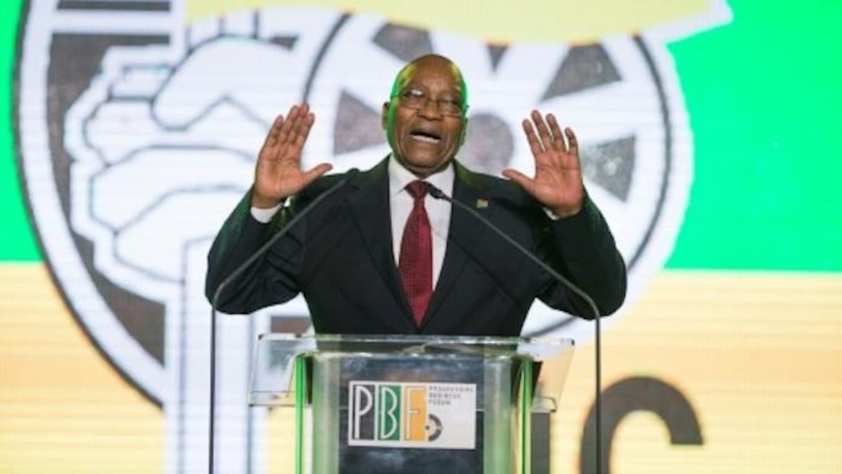 Jacob Zuma, président de l'Afrique du Sud.