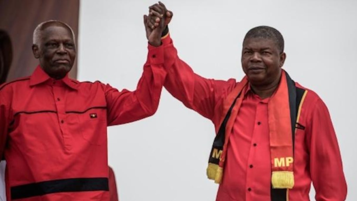 Dos Santos et Joao Lourenço du MPLA.