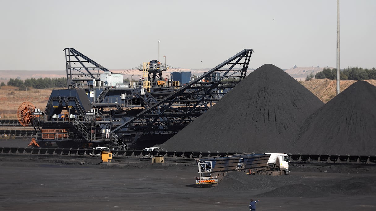 Exploitation du charbon destiné à la centrale électrique de Kusile en Afrique du Sud