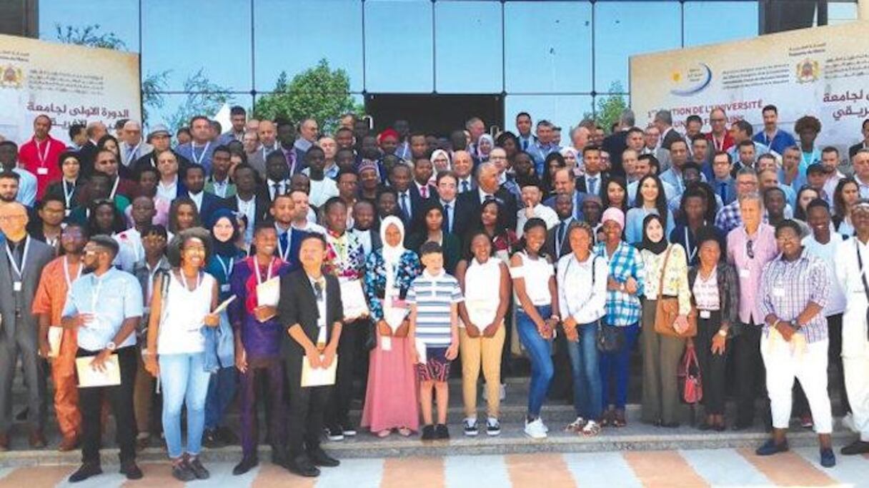 Etudiants africains au Maroc.