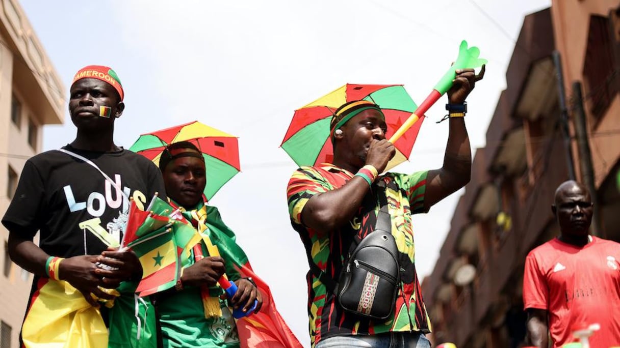 Des supporters camerounais.