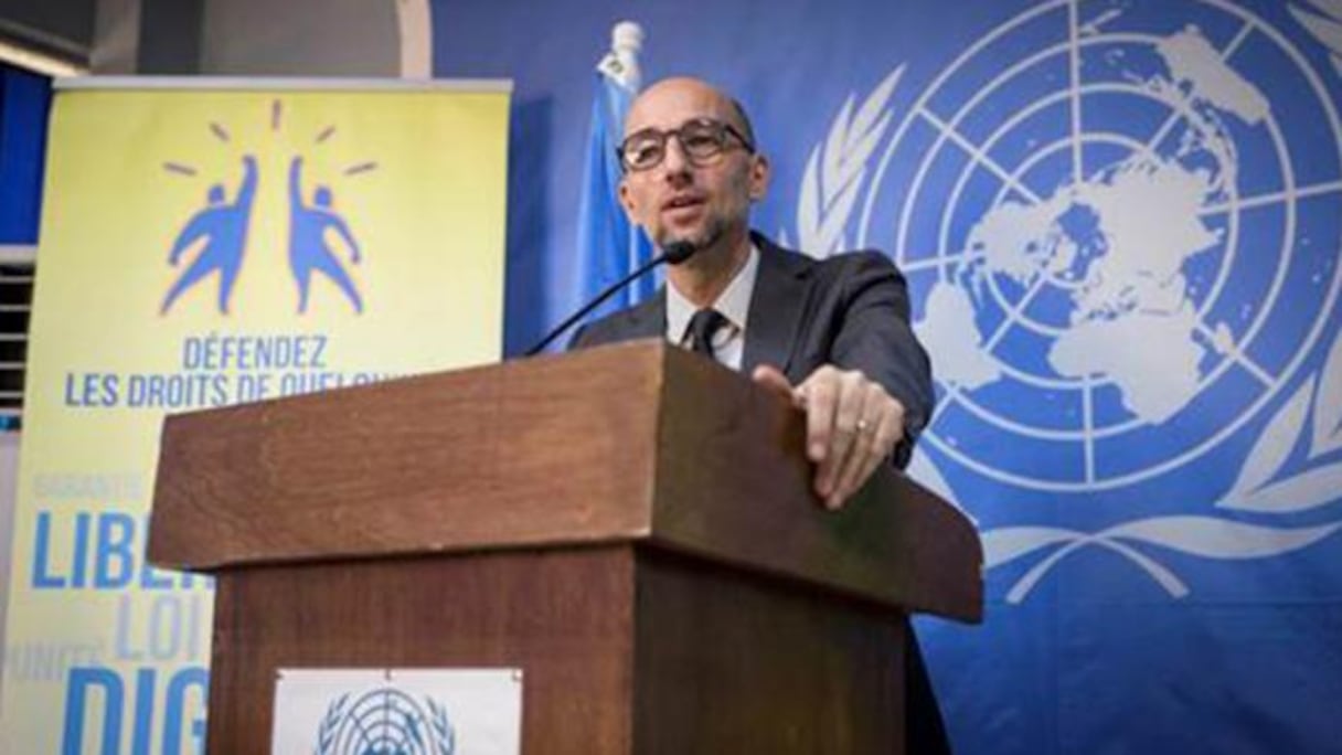 Olivier Salgado, porte-parole de la Minusma.