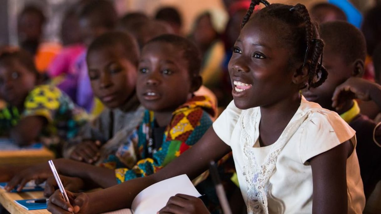 Des enfants à l'école au Burkina Faso.
