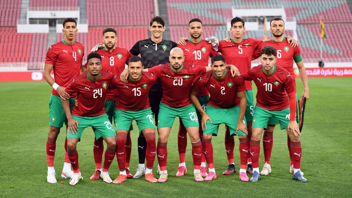 Lions de l'Atlas du Maroc.