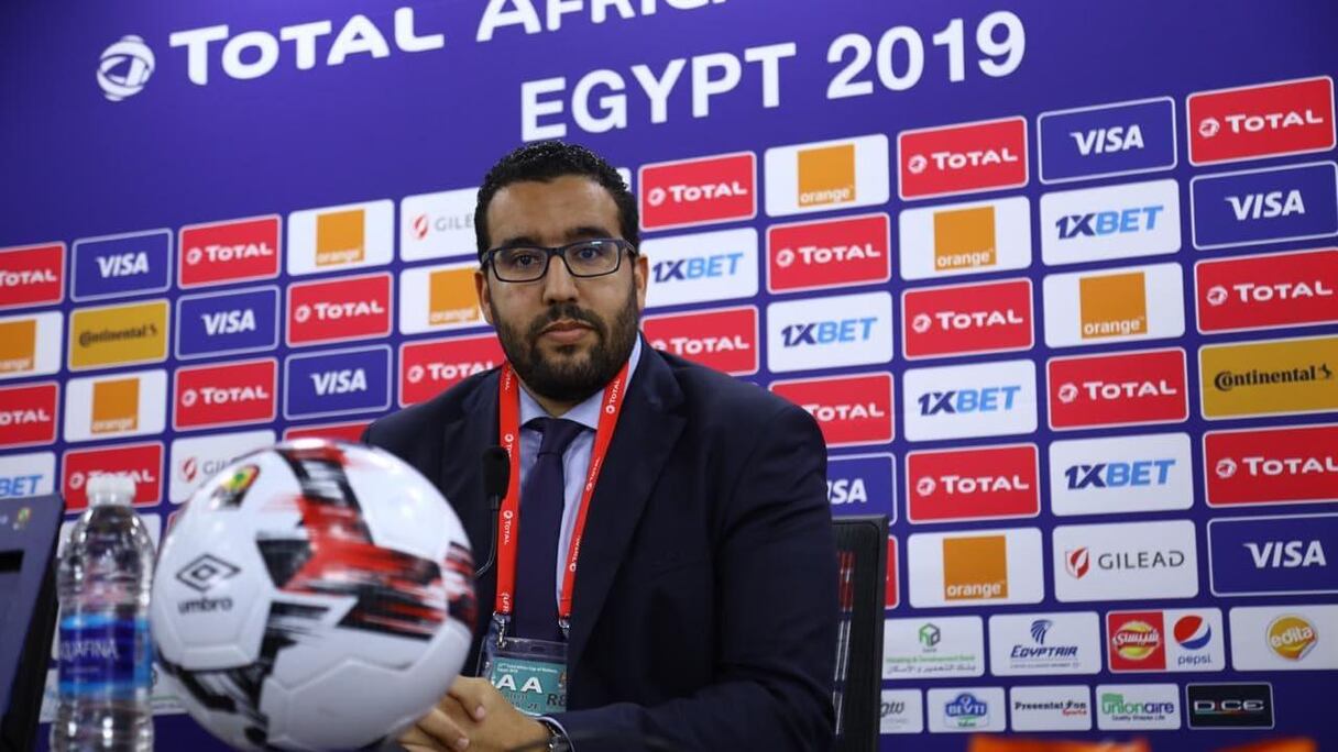 Abdelmouneïm Bah, secrétaire général de la Confédération africaine de football (CAF)