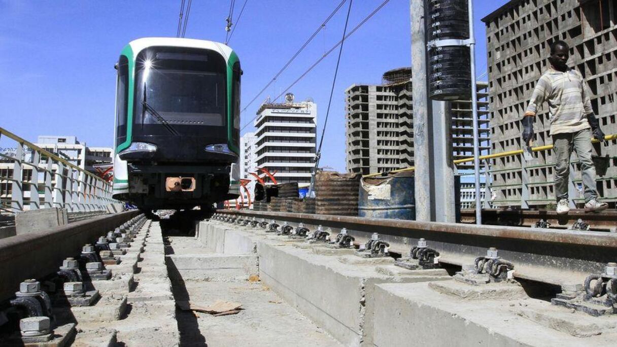 Addis Abéba, capitale de l'Ethiopie.