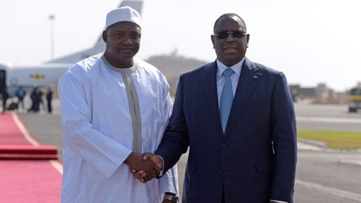 Macky Sall et Adama Barrow
