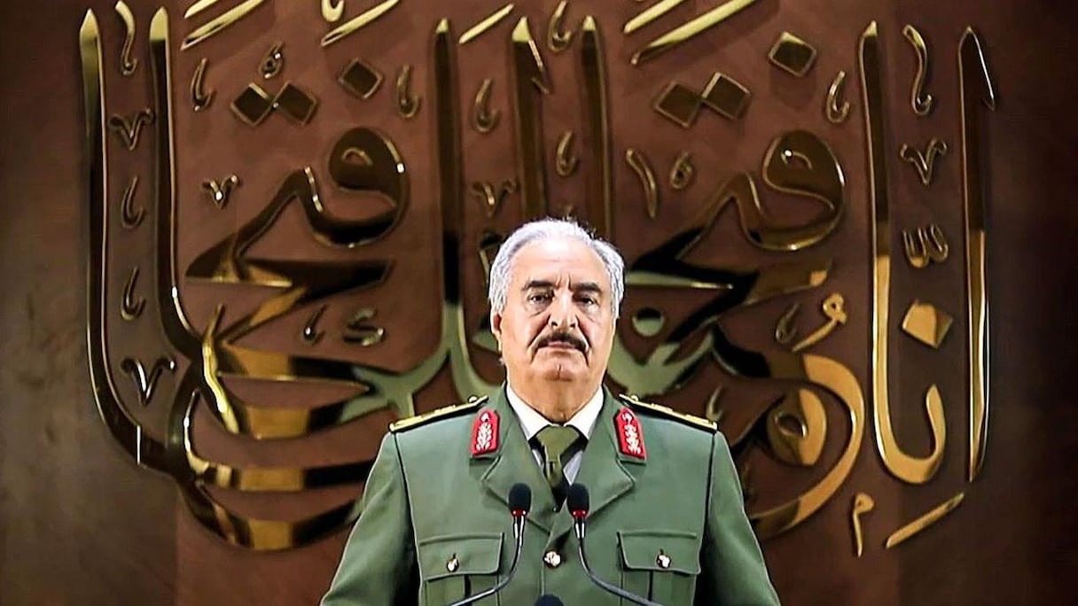 Maréchal Khalifa Haftar, l'homme fort de l'est de la Libye.