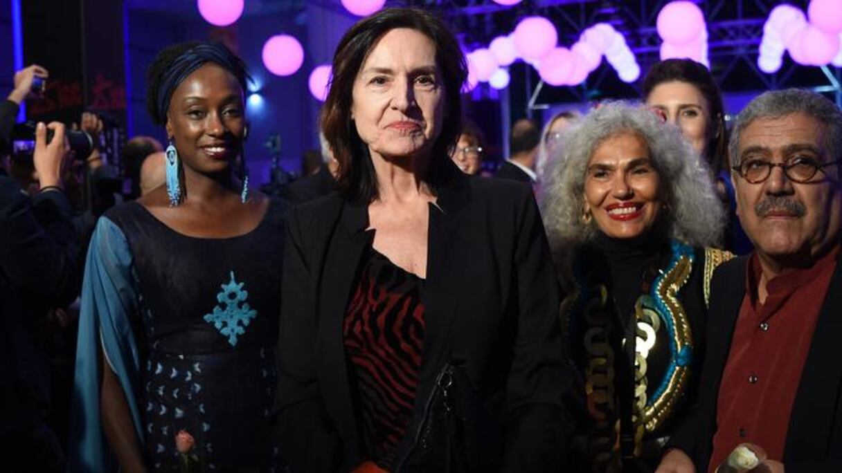 Deborah Young et des membres du jury des 29èmes journées cinématographiques de Carthage (JCC).