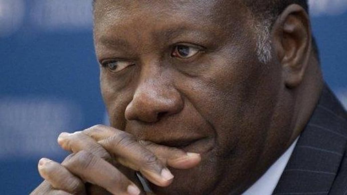Alassane Ouattara, président de la Côte d'Ivoire.