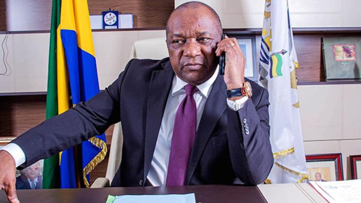 Léandre Nzué, maire de Libreville (Gabon).