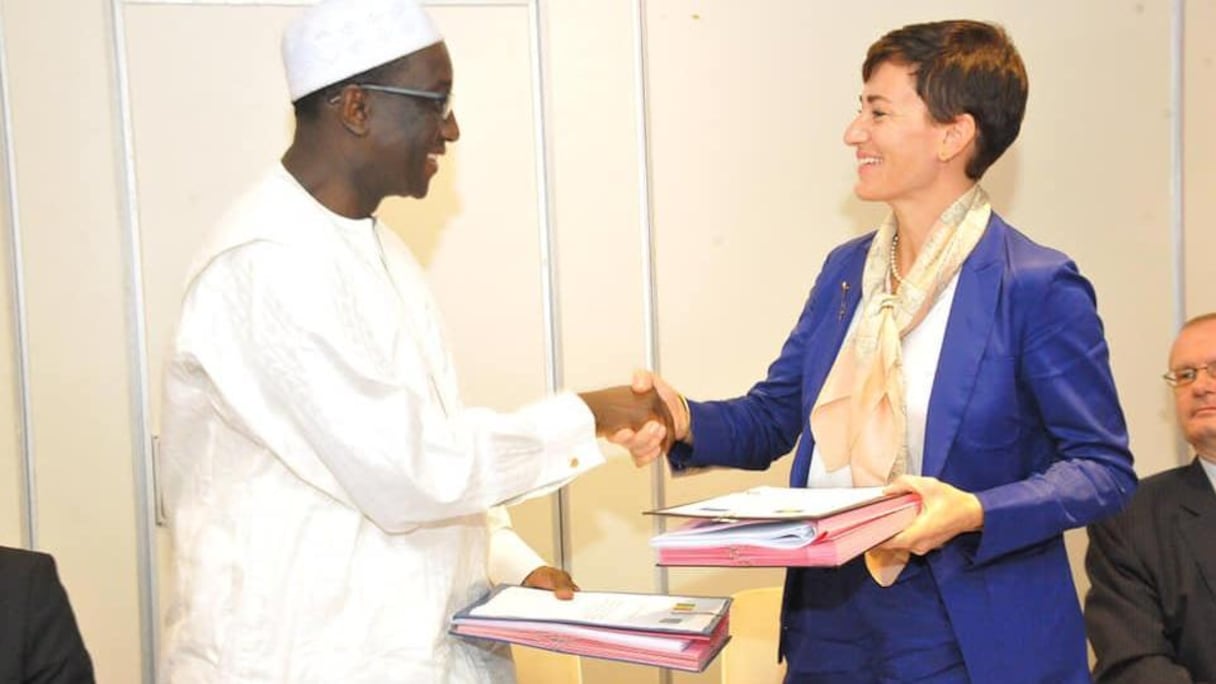 Amadou Ba et Irene Mingasson