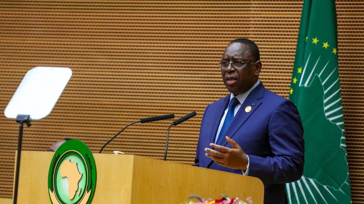 Macky Sall, président de l'Union africaine.