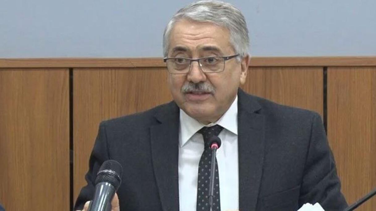 Chawki Fouad Acheuk Youcef, ministre du Travail, de l'Emploi et de la Sécurité sociale.