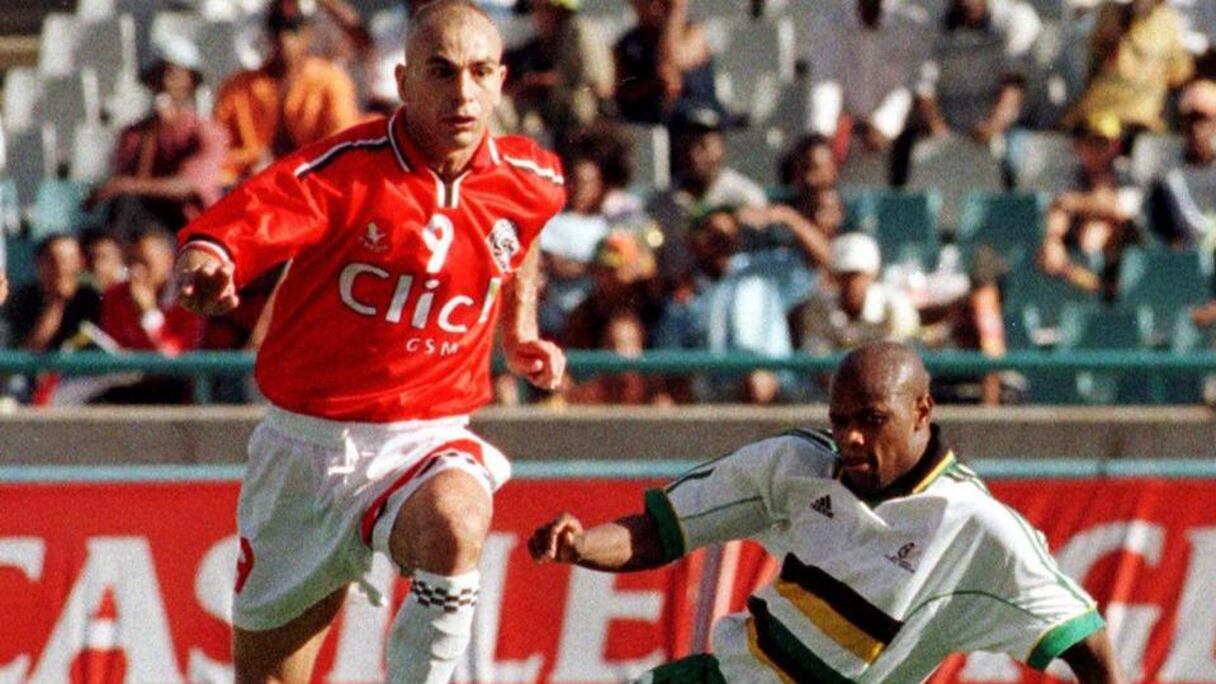 Hossam Hassan, la légende du football égyptien.