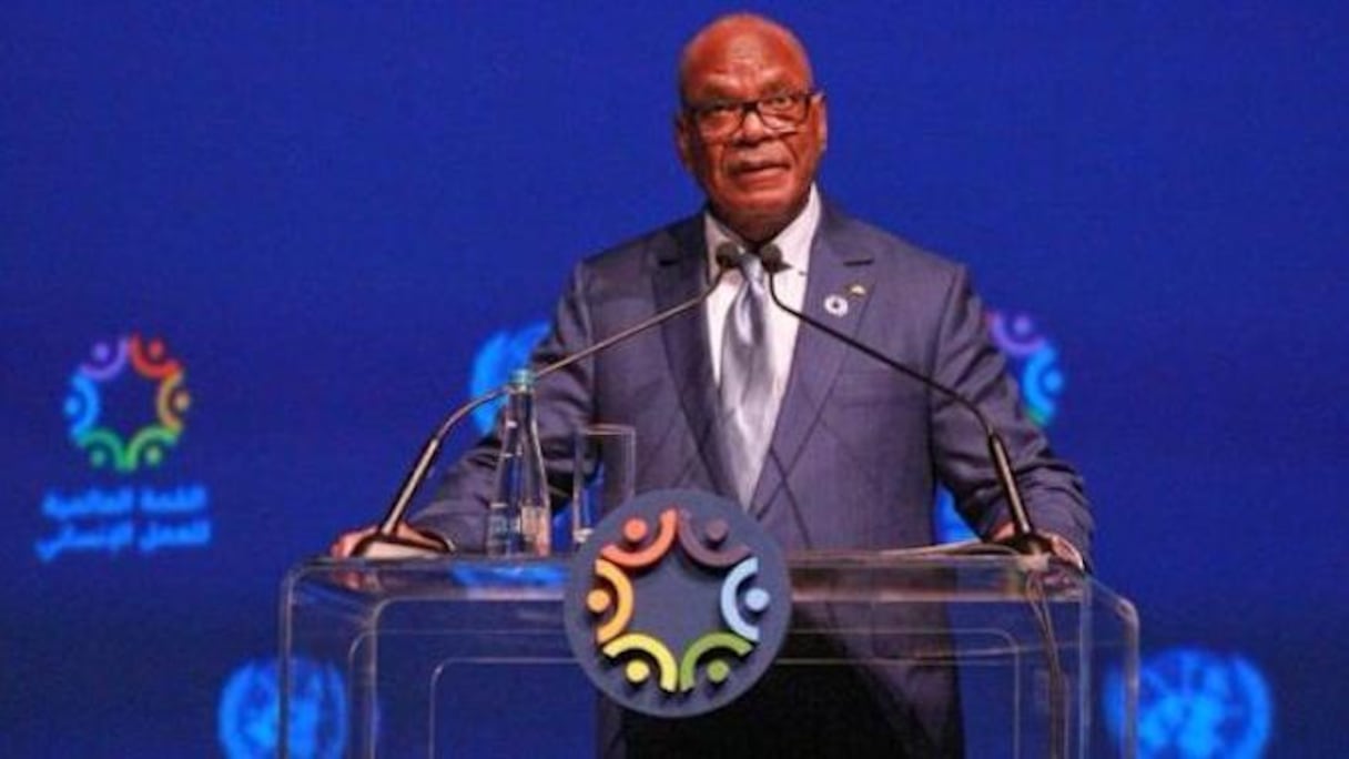 Ibrahima Boubacar Keita, président du Mali.