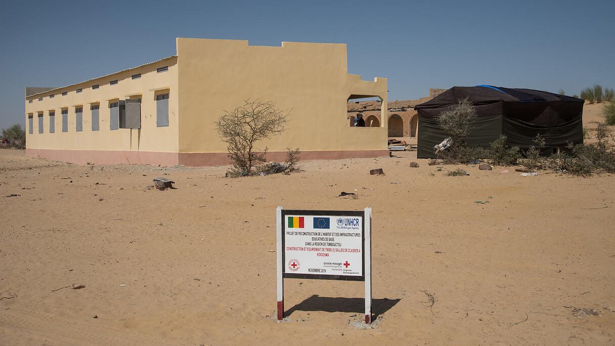 Une école de Tombouctou.