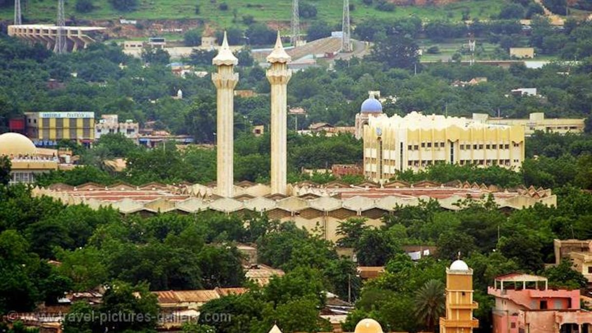 Grande mosquée de Bamako.
