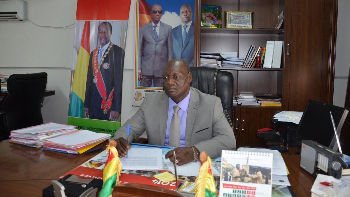 Sékou Kourouma, ministre de la Fonction publique, de la réforme de l'Etat et de la modernisation de l'administration.