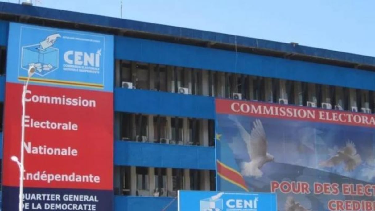 Bâtiment abritant la CENI congolaise.