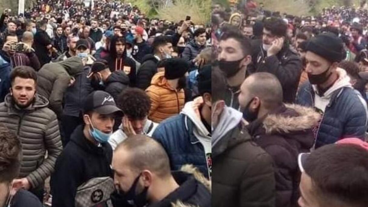 Manifestations de supporters de JSK.