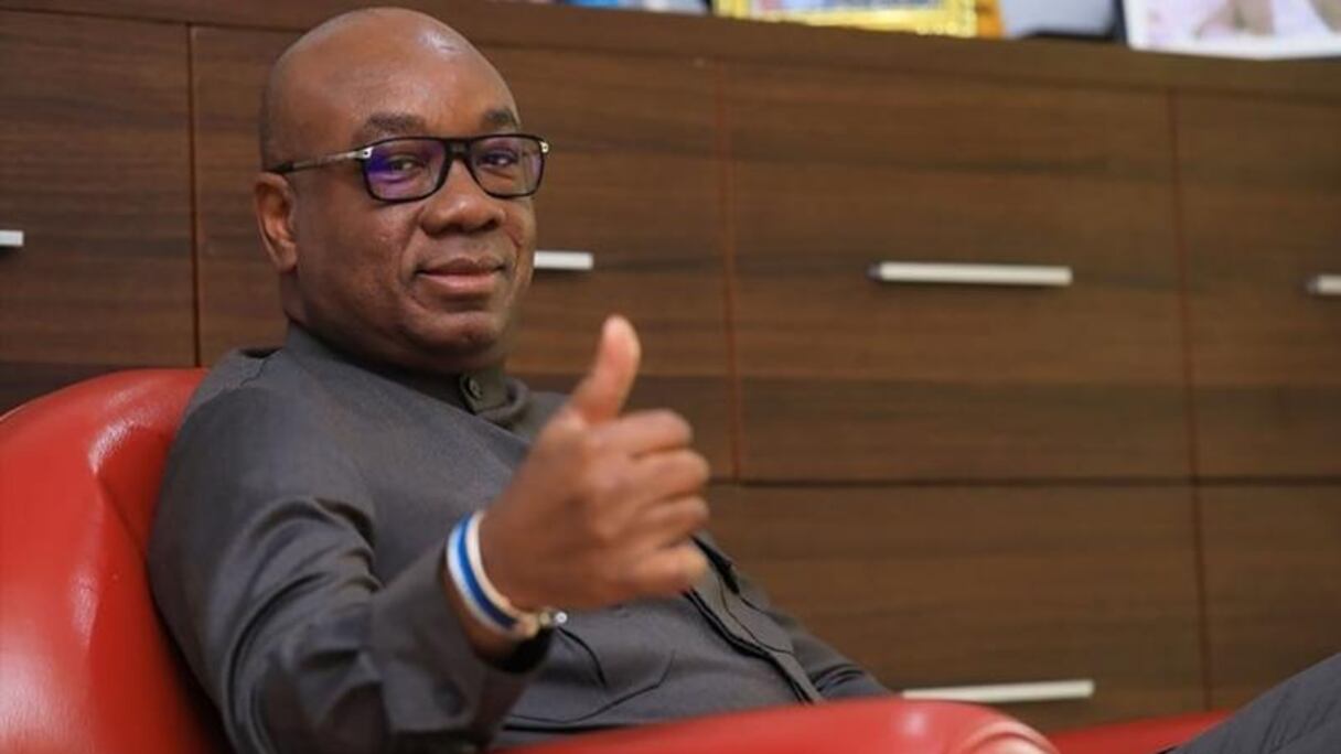 Idriss Diallo, président de la Fédération ivoirienne de football (FIF).