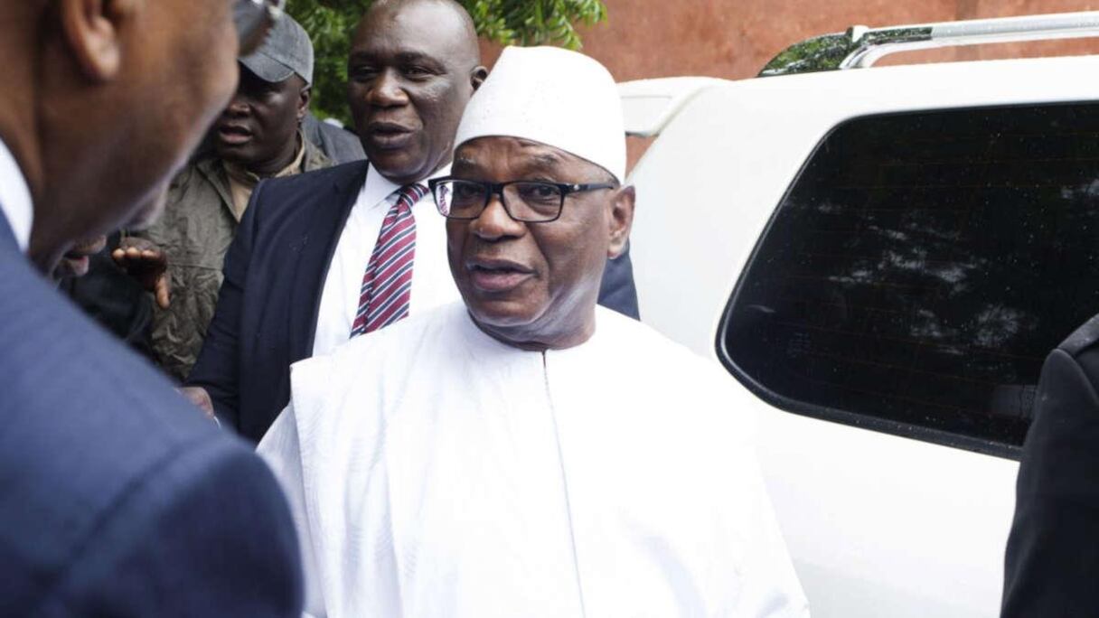 L'ex-président malien Ibrahim Boubacar Keita.