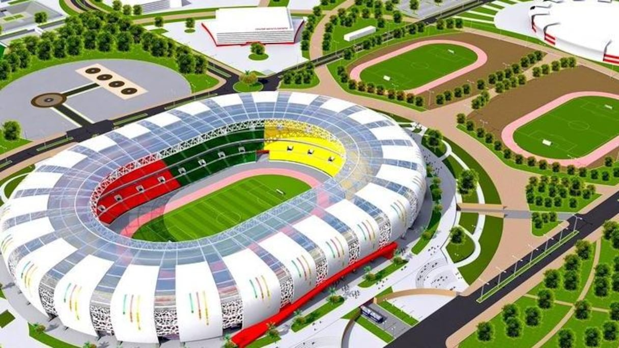Stade d'Olembe de Yaoundé.