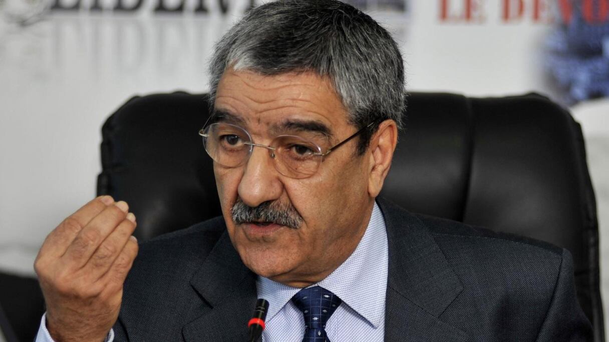 Said Sadi, ancien leader du Rassemblement pour la culture et la démocratie  (RCD) algérien.