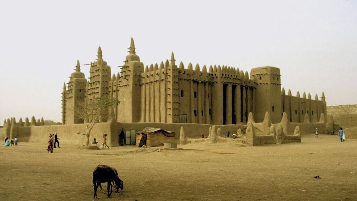 Mosquée de djenné à Mopti.