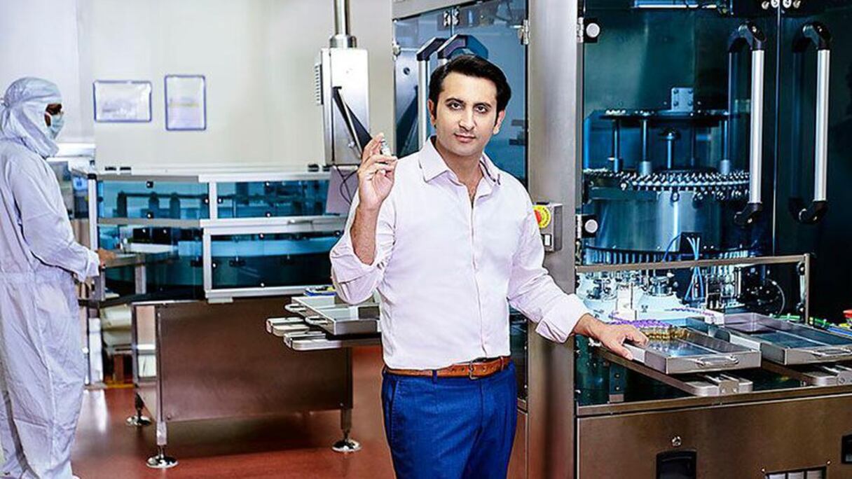 Adar Poonawalla, PDG de Serum Institute of India.