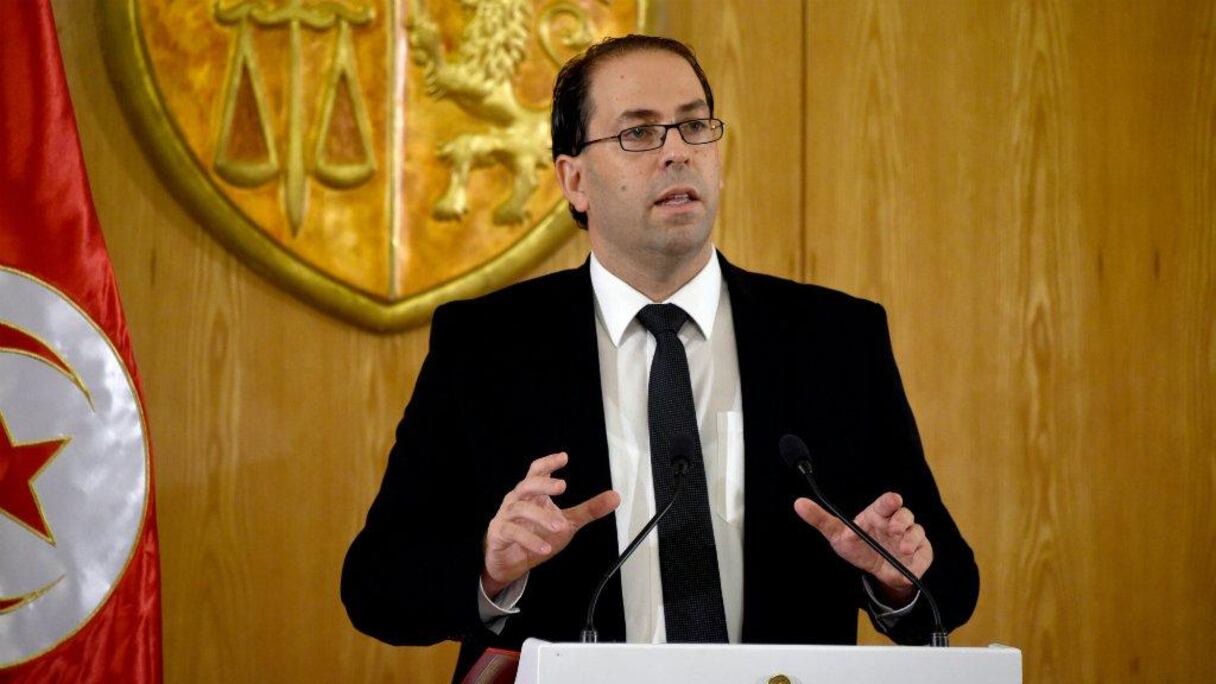 Youssef Chahed, Premier ministre de la Tunisie.