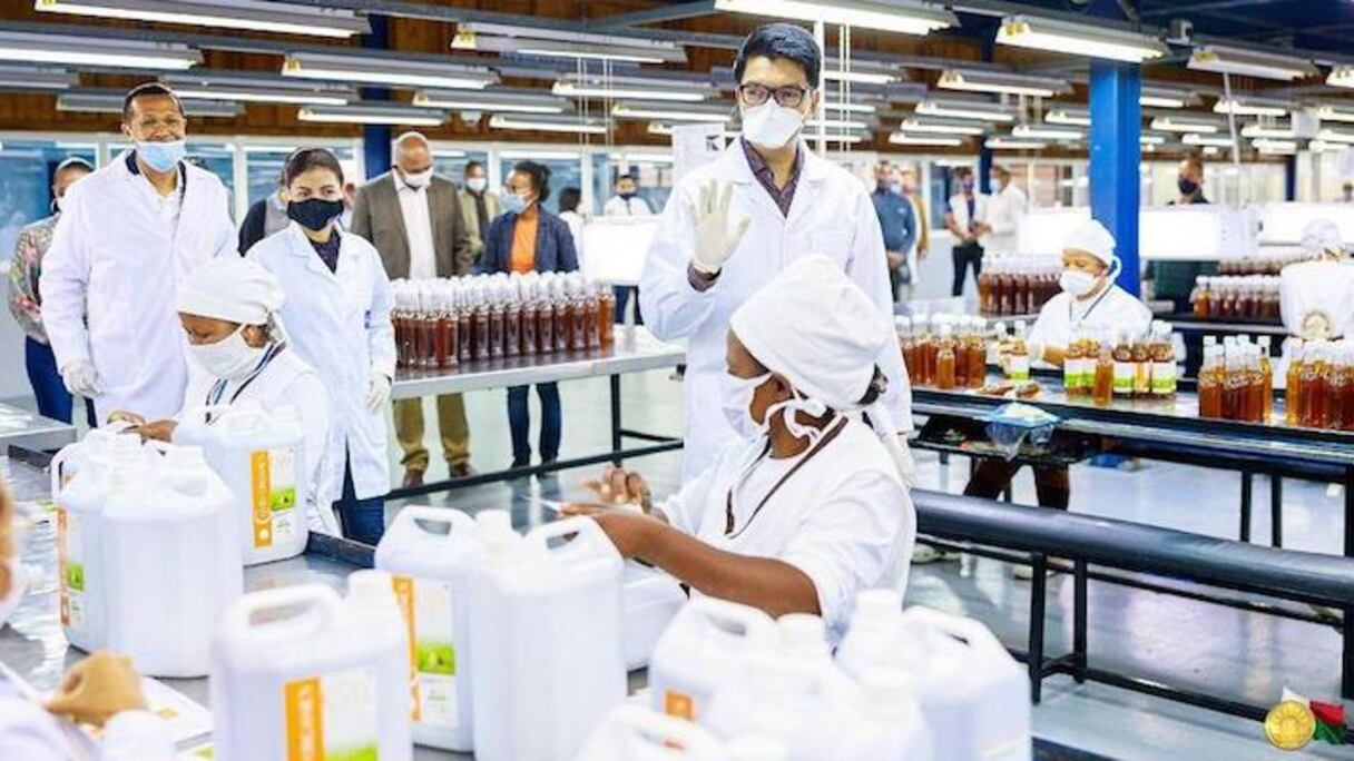 Le président malgache Andry Rajoelina.