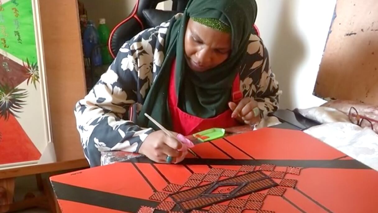 L'art déco islamique d’Adama Aissé Tall